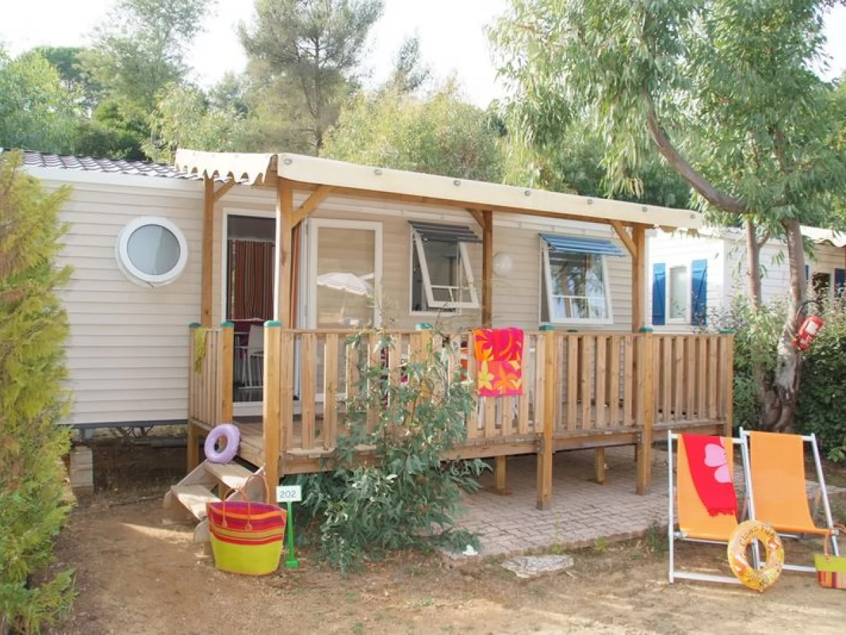  Mobilhome Cap Taillat <br>4/6 persons